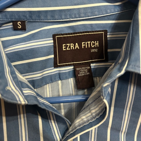 Two Ezra Fitch Men’s Long Sleeve Shirts Size Small - Picture 3 of 5